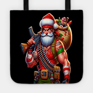 Rambo Santa Tote