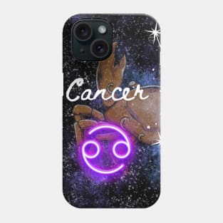 Cancer Crab Zodiac Sign Astrology Phone Case
