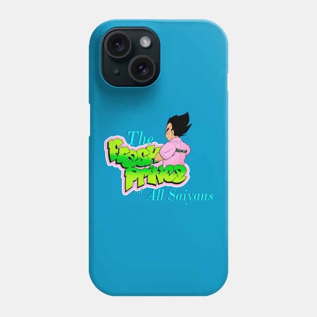 The Fresh Prince of All Saiyans Phone Case by MobiusTees