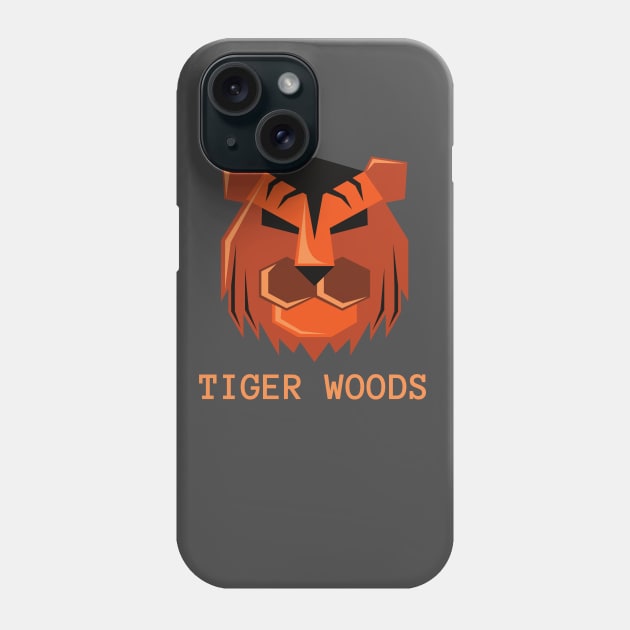 Tiger woods Phone Case by Grishman4u
