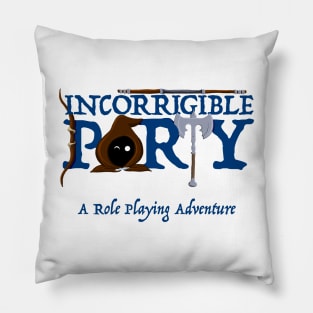 The Incorrigible Party - A Role Playing Adventure Pillow