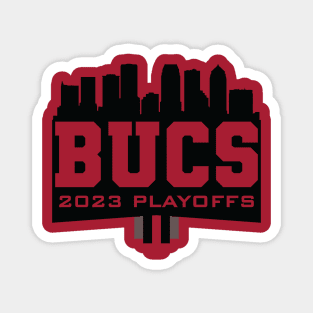 Buccaneers 2023 Playoffs Magnet