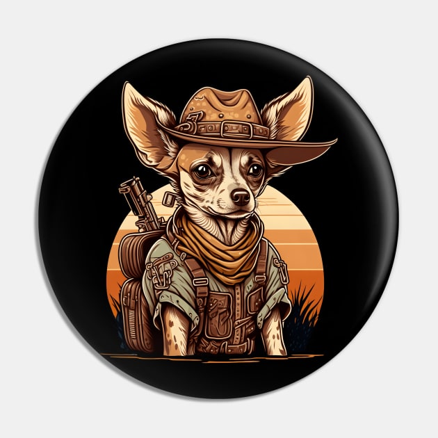 Bounty Hunter Chihuahua Pin by pako-valor