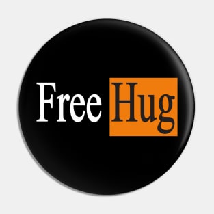 Free Hug Pin