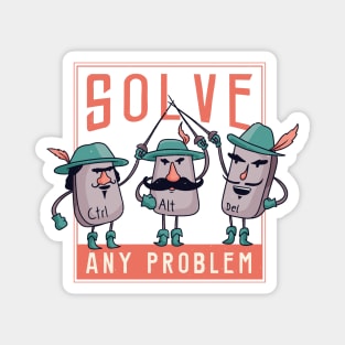 Solve Any Problem Magnet