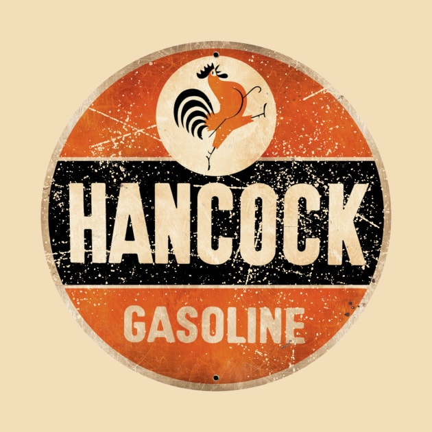 Hancock Gasoline sign by KUMAWAY