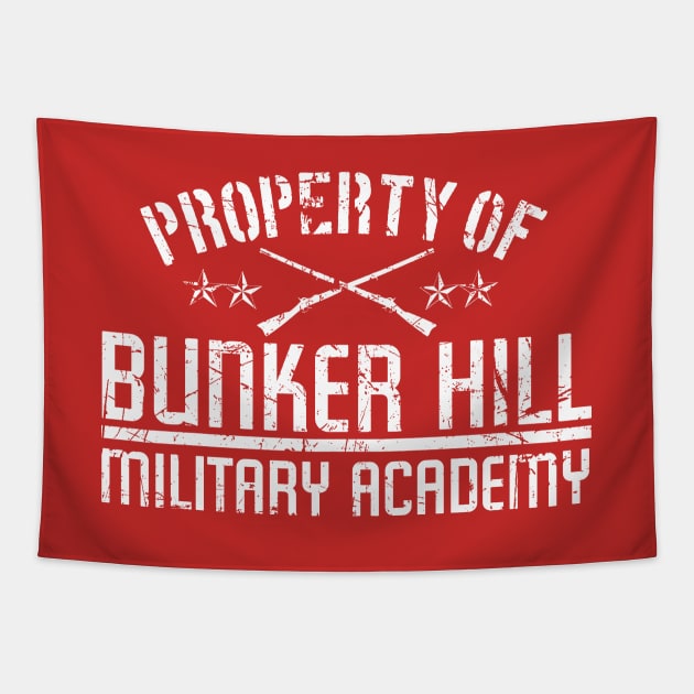 Bunker Hill Military Academy Tapestry by PopCultureShirts