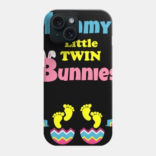 Easter Expecting Mom Twins Pregnancy Announcement Gift Phone Case