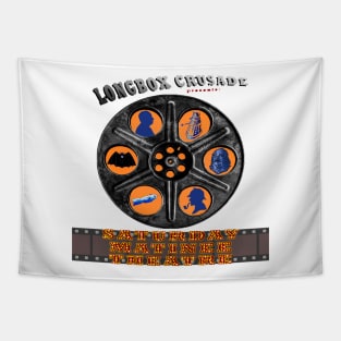 Saturday Matinee Theatre Logo Tapestry