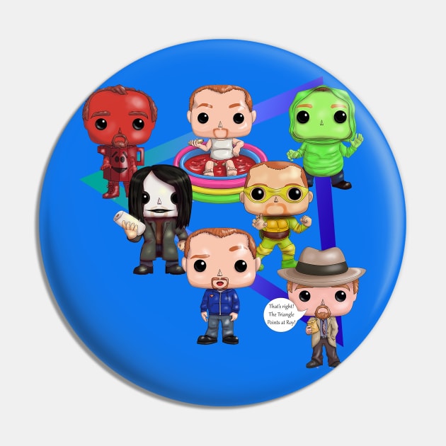 Funko Rob & Roy Pin by RobRoy’s Magical Mystery Shop