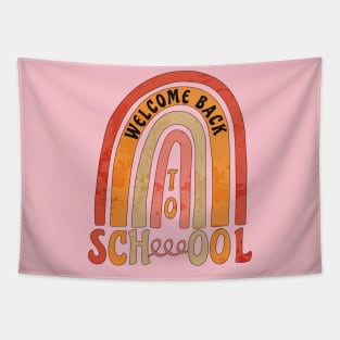 Welcome Back To School Tapestry