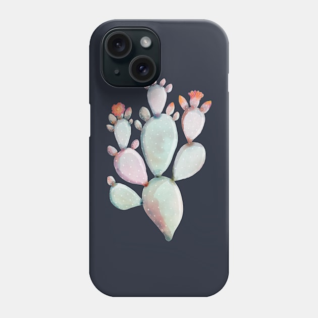 Painterly Cactus Phone Case by Rebelform