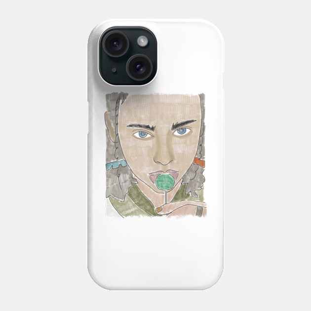 Heaven eyes Phone Case by preys