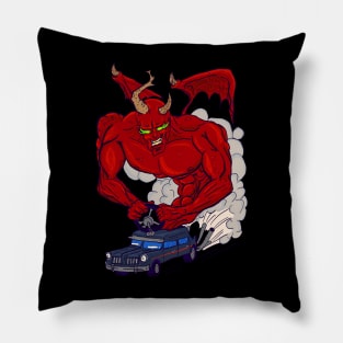 Devil Car Pillow