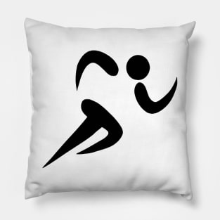 for running | sport time Pillow