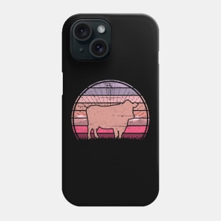 Cow Sunset Phone Case