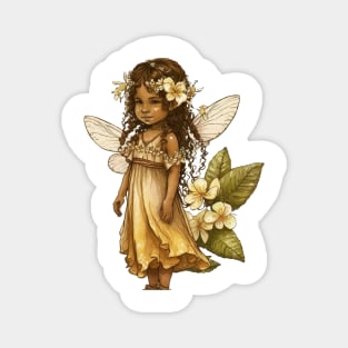 Plumeria Flower Fairy Girl Cute Hawaii Cicely Mary Barker Magnet