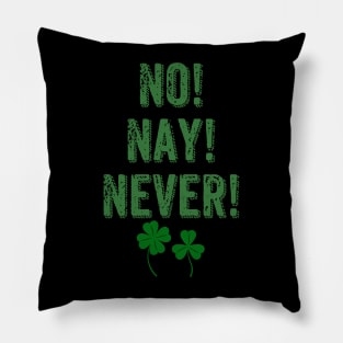 Wild Rover Irish Song Lyric Pillow