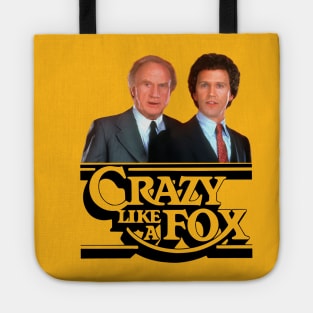 Crazy Like A Fox - John Rubinstein, Jack Warden - 80s Tv Show Tote