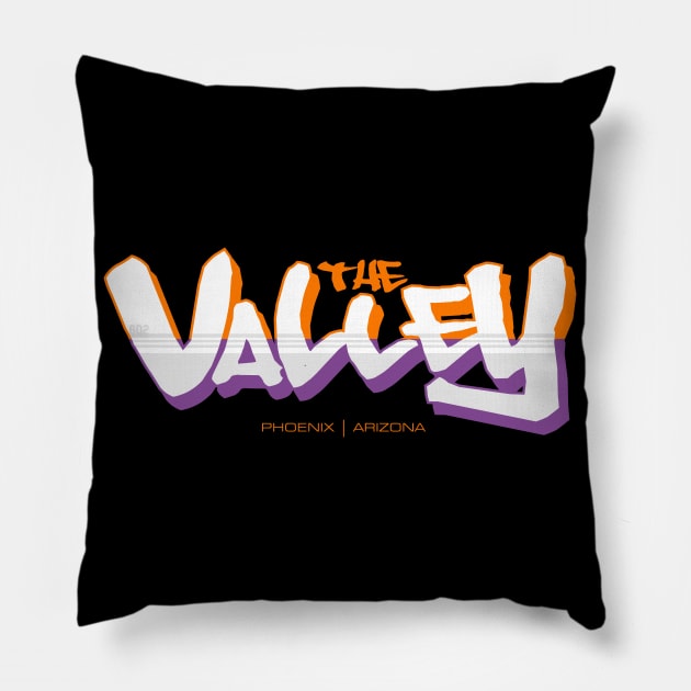 Phoenix Suns: The Valley Pillow by CraigAhamil