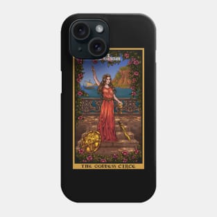 The Goddess Circe The Magician Tarot Card Phone Case