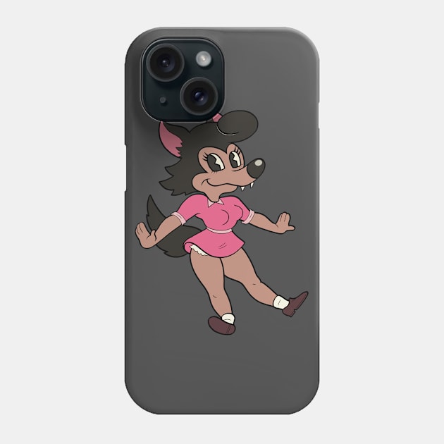 Wolf Gal Phone Case by TheSuperAbsurdist