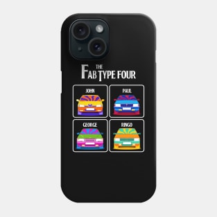 Fab Type 4 cars Phone Case