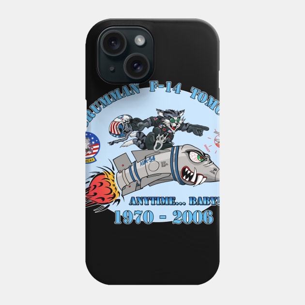 Tomcat Nose Art Phone Case by MBK