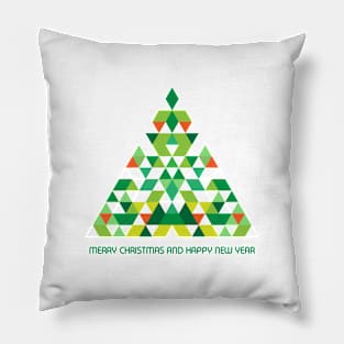 Aztec Christmas Tree Pillow