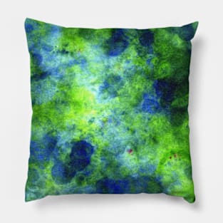 Lagoon DyeBlot Pillow