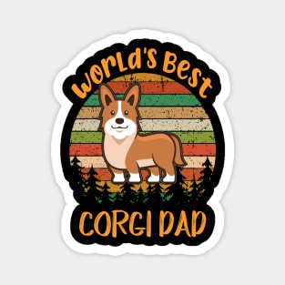 World'S Best Corgi Dad (295) Magnet