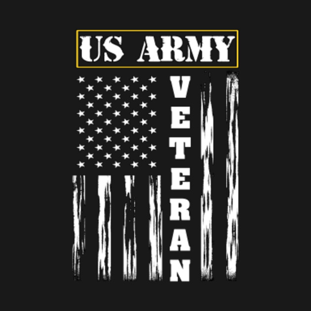 Download US ARMY Veteran - Distressed American Flag Tee - Army - T ...