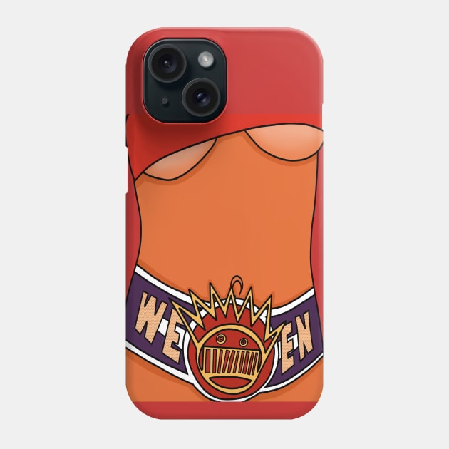 Ween Chocolate And Cheese Album Belt Phone Case by brooklynmpls