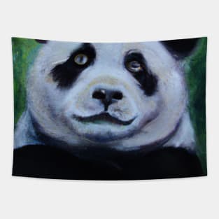 Panda with Crown Oil Painting Tapestry