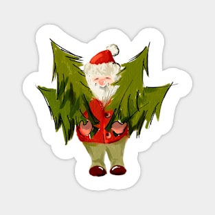 Santa Claus Christmas Magnet