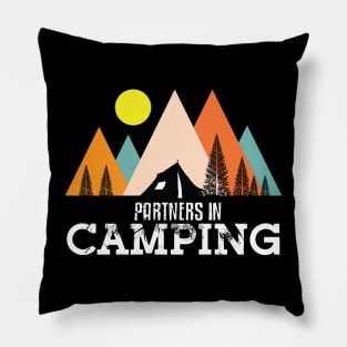 Partners in Camping, camping partners Pillow