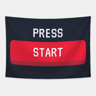 Press Start Tapestry