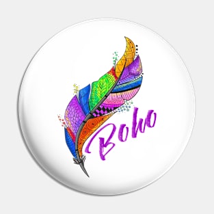 Pena Boho Pin