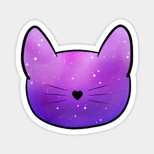 Kitty Galaxy Magnet