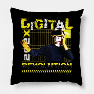 Digital Revolution Pillow