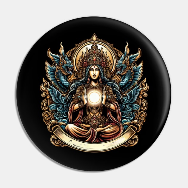 Meditation Pin by sonnycosmics