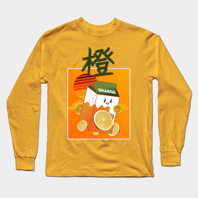 GeorgeNotGound Japanese Anime Orange Juice Box - Orange Juice Box - Long Sleeve T-Shirt | TeePublic GeorgeNotGound Japanese Anime Orange Juice Box - Orange Juice Box - Long Sleeve T-Shirt | TeePublic