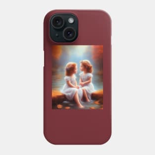 Twins angels Phone Case