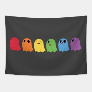 Gay Pride Ghosts Tapestry