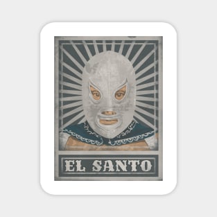 El Santo Poster Magnet