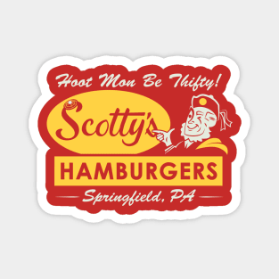 Scottys Hamburgers Magnet