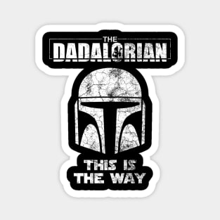 The Dadalorian This Is The Way Father’s Day Funny Gift Magnet