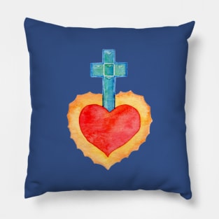 Sacred heart Pillow