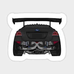 WRX REAR BLACK Magnet