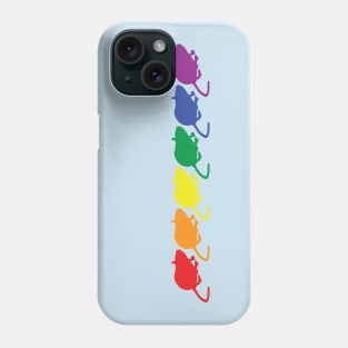 Rat Pride Rainbow Phone Case